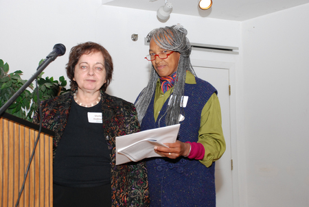 Shelia Hoffman and Betty Burkes